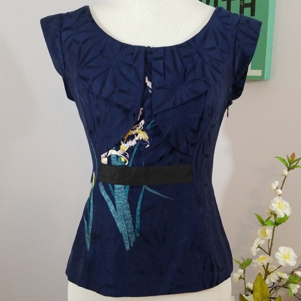 Anthropologie Oriental Blouse